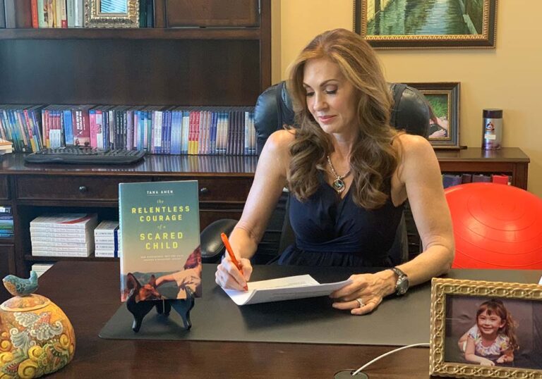 desk book signing